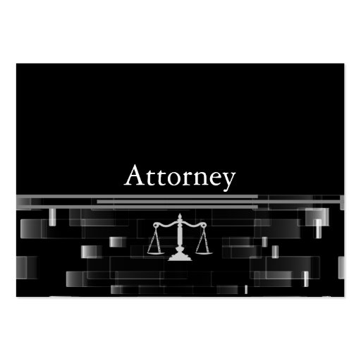 attorney business card (front side)