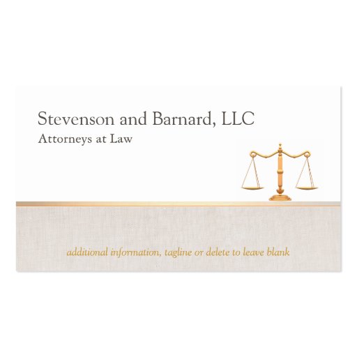 Attorney Business Card Business Card