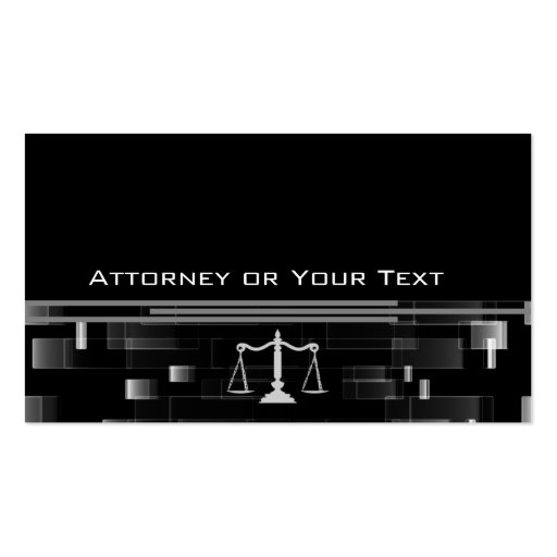 attorney business card templates