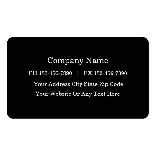 Attorney Business Cards (back side)