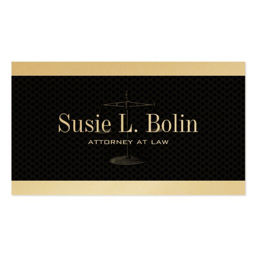 Attorney Business Cards (front side)