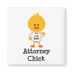 Attorney Chick Magnet