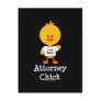 Attorney Chick Postcard