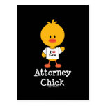 Attorney Chick Postcard