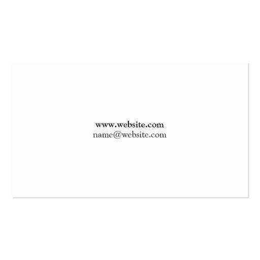 Attorney Clean - Law Office Business Card Template (back side)