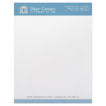 Attorney Cosmos Blue Letterhead