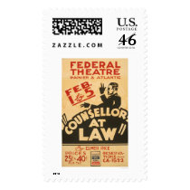 Attorney Drama 1938 WPA Stamps