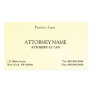 Attorney Elegant Clean Business Card Templates