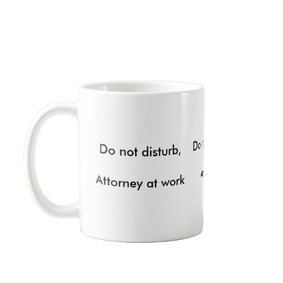 Attorney funnies mugs by sophiz