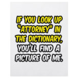 Attorney In Dictionary...My Picture Full Color Flyer