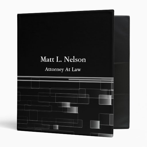 Attorney Lawyer 3 Ring Binder Zazzle
