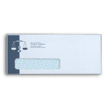 Attorney / Lawyer / Law Firm (Blue) envelope