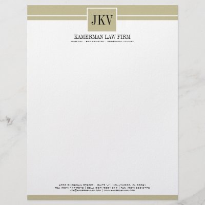 attorney letterhead