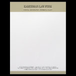 Attorney Letterhead