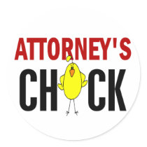 Attorney’s Chick stickers