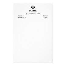Attorney Stationery 2
