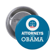 Attorneys for Obama Buttons