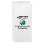 Attorneys...Making the World a Better Place Rack Card Template