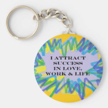 Attract Success Keychains