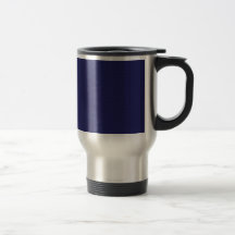 Attractive blue twinkling stars on rough dark blue coffee mug