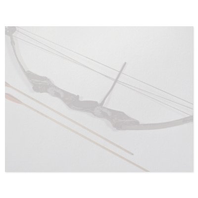 Attractive bow and arrow used in competition letterhead design by inspirelove