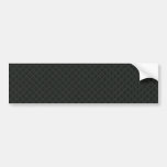 Attractive dark grey damask pattern on grey surfac bumper sticker
