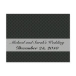 Attractive dark grey damask pattern on grey surfac post cards