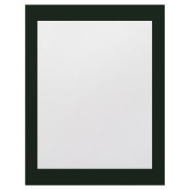Attractive dull green flowers with leafy petals on custom letterhead