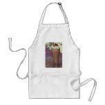 Attractive glass filled with Milkshake Aprons