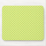 Attractive green palm trees on rough yellow surfac mousepads
