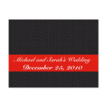 Attractive grey damask pattern on black surface post card