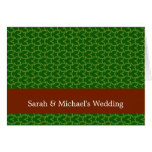 Attractive light green stars on rough green surfac greeting card