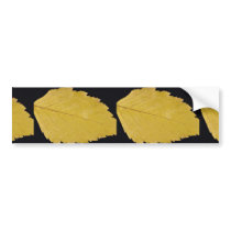Attractive Paper birch leaf Bumper Stickers