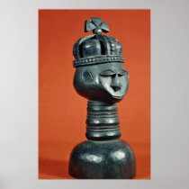 Attractive sculpture of Queen Victoria Posters