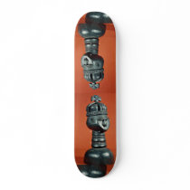 Attractive sculpture of Queen Victoria Skate Deck
