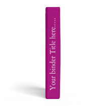 Attractive tiny yellow leafy plant on retro purple vinyl binder