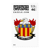 Attwick Family Crest stamps