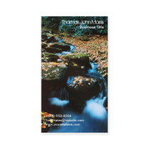 Atutmn River Fly Fishing Business Card