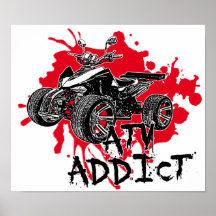 ATV addict Posters