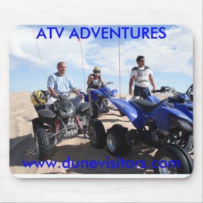 ATV ADVENTURES MOUSE MAT by dunevisitor