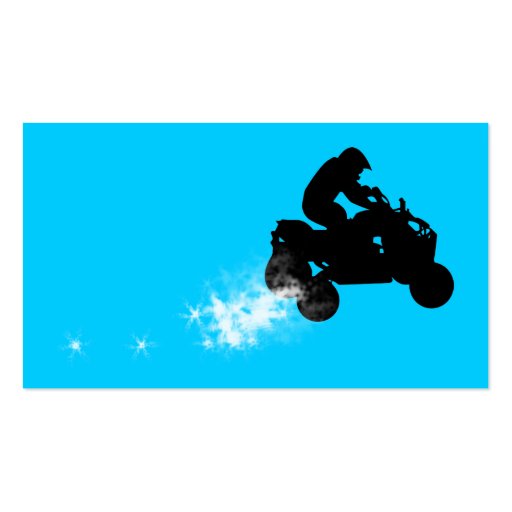 atv : dirt trail business card (front side)