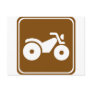 ATV Highway Sign Post Card