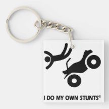 ATV My Own Stunts Acrylic Key Chains