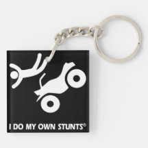 ATV My Own Stunts Acrylic Keychain