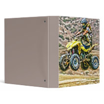 ATV Off Road Running Vinyl Binder