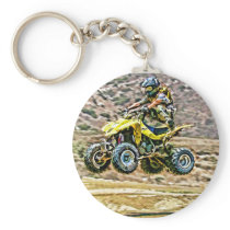ATV Off Road Running Key Chains