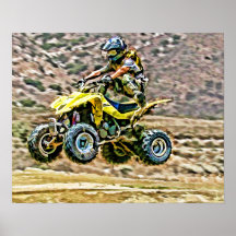 ATV Off Road Running Posters