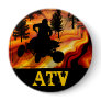 ATV on the Road from Hell Pin