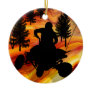ATV on the Road from Hell Christmas Ornaments