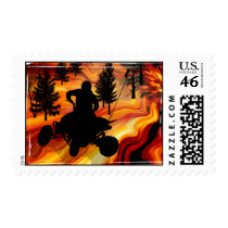 ATV on the Road from Hell Stamp